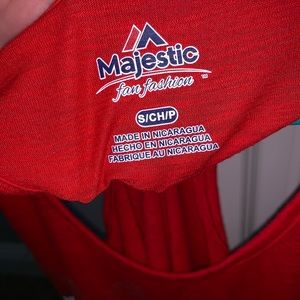 Majestic Tops - texas rangers tank top Majestic Tops - texas rangers tank top